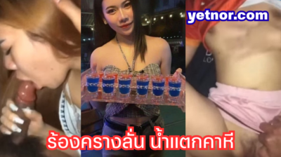 คลิปโป๊สาวเชียร์เบียร์ เลิกงานปุ๊บมานอนถ่างขาให้ผัวเย็ดปั๊บเลย โม๊คควยจ๊วบ
