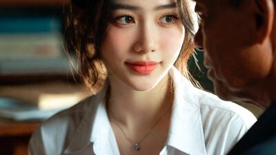 คลิปหลุดนักเรียนสาว ม.6 โดนครูสอนพิเศษเย็ดแลกเกรดในห้องเรียนตอนเย็น น้ำแตกในเต็มหี